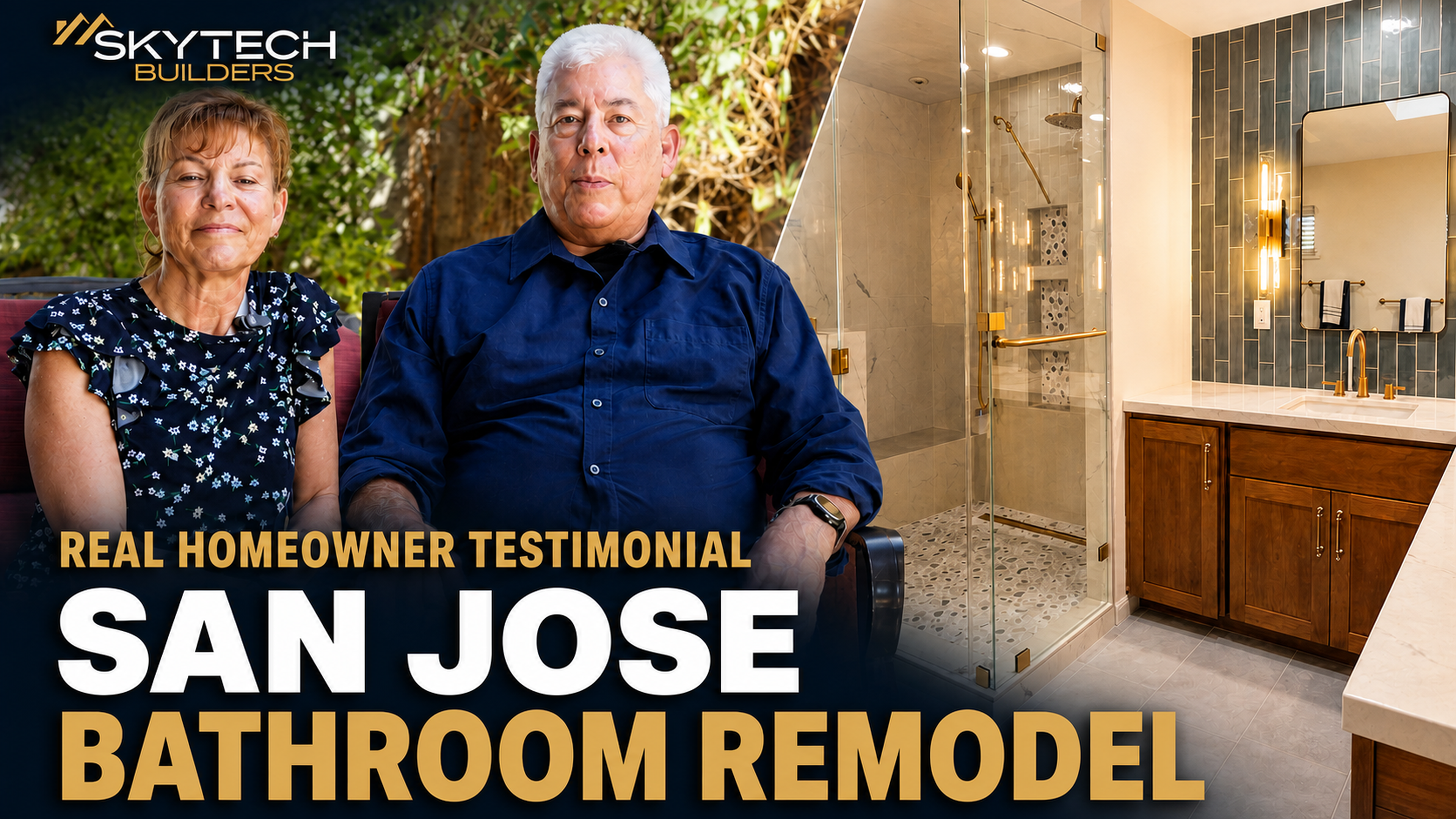 Skytech San Jose Bathroom Remodel Testimonial Thumbnail K